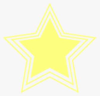 yellow star outline clipart   cliparts  images