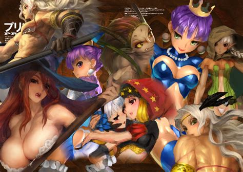 Sorceress Amazon Gwendolyn Elf Velvet And 2 More Dragon S Crown