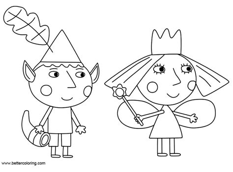 ben  holly  kingdom coloring pages  printable coloring pages