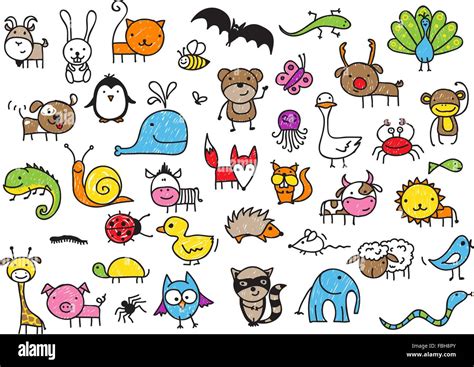 dibujos de animales dibujos infantiles  colorear de animales porn