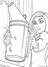 Coloring4free Coloring Bee Pages Printable Movie sketch template