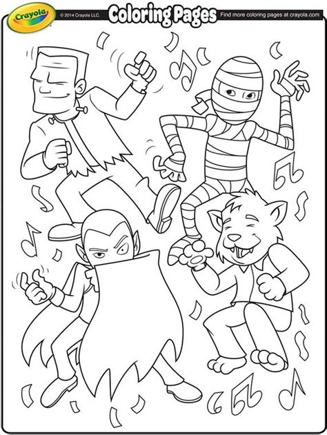 halloween coloring pages crayola