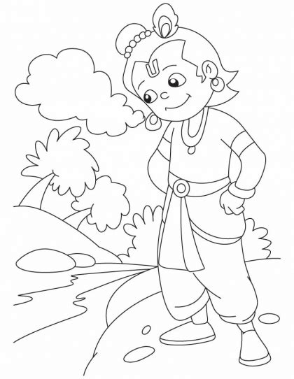 hindu gods coloring pages kids coloring pages