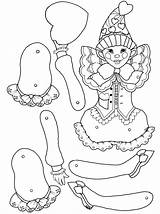 Paper Jointed Puppet Valentine Dolls Craft Crafts Coloring Doll Pheemcfaddell Manualidades Papel Para Visitar sketch template