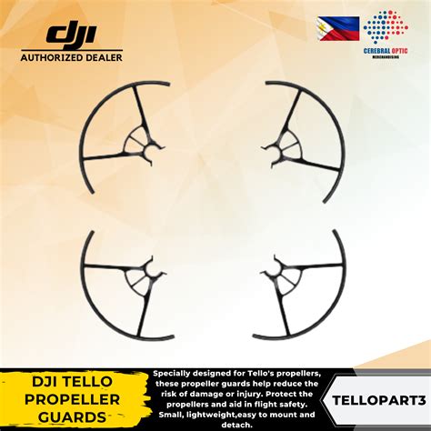 dji tello part  propeller guards cerebral optic merchandising lazada ph