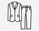 Clipart Suits Jacket Suit Pinclipart Line Webstockreview Coat sketch template