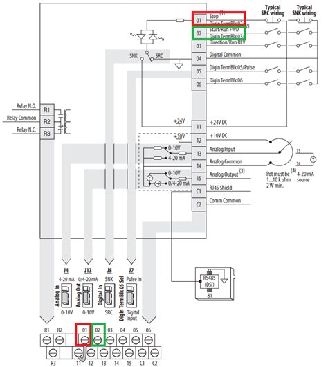 allen bradley vfd powerflex  wiring diagram wiring diagram digital
