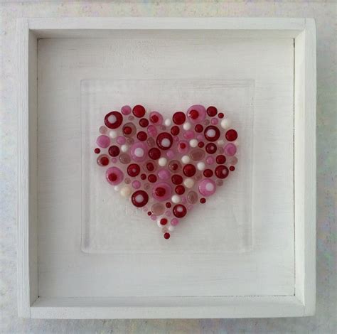 Beautiful Heart Picture By Phoenix Glass Fused Glass Artwork Fused