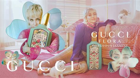 The Gucci Flora Gorgeous Jasmine Campaign With Miley Cyrus Youtube