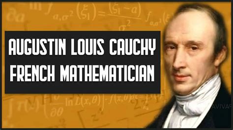 mai  deces daugustin louis cauchy mathematicien francais