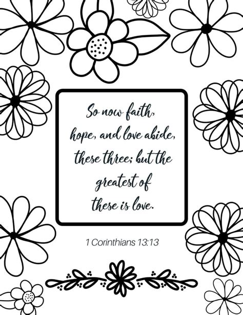 printable bible verse coloring pages