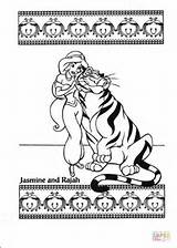 Coloring Pages Jasmine Rajah Printable Silhouettes sketch template