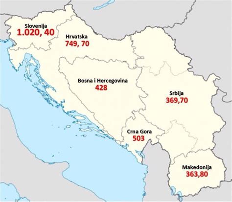 karta jugoslavije