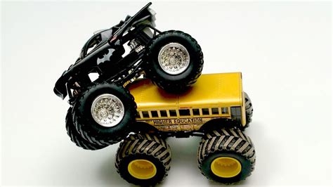 higher education batman monster jam monster trucks hot wheels youtube