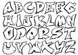 Graffiti Alphabet English Lettering Letters Font Grafitti Easy Fonts Choose Board Vector Style Doodle sketch template