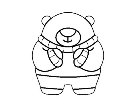 bear  winter coloring page coloringcrewcom