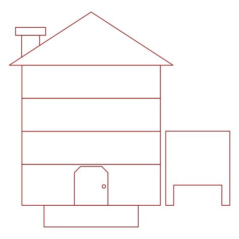 dbt printable house templates printableecom