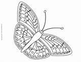 Butterfly Coloring Pages Colouring Cute Butterflies Sheets Flowers Sheet Coloured Few Did Perfect Added Find If But Mycoloringland sketch template