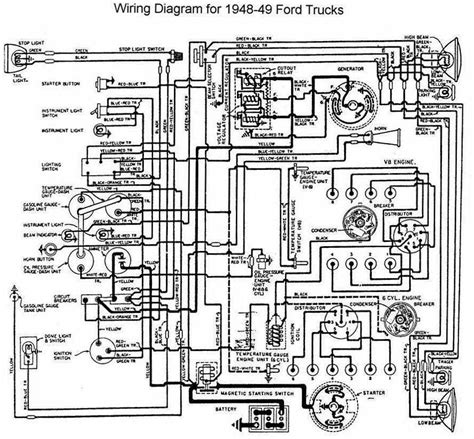 wiring diagram    ford trucks   wiring diagrams