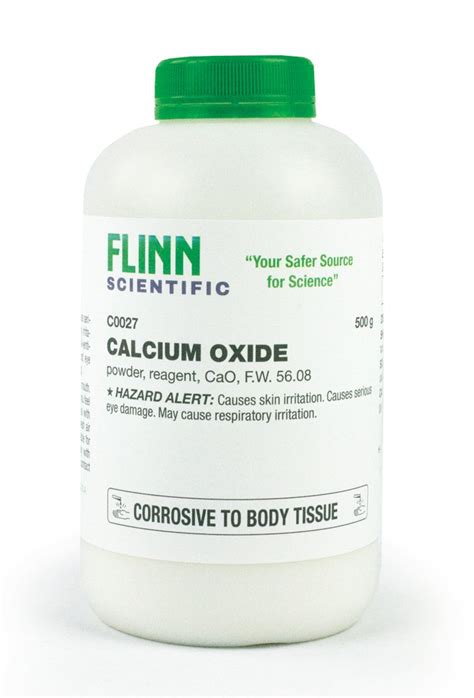 flinn chemicals calcium oxide