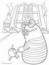 Coloring Pages Disney Monsters Da sketch template