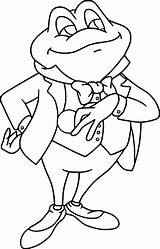 Toad Ichabod Disneyclips Wecoloringpage sketch template