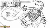 Lego Man Iron Coloring Pages Printable Getdrawings sketch template