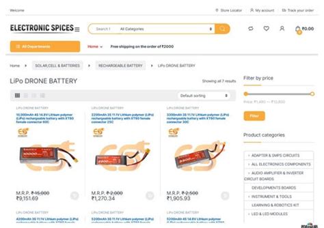 buy lipo drone battery  electronicspices issuu