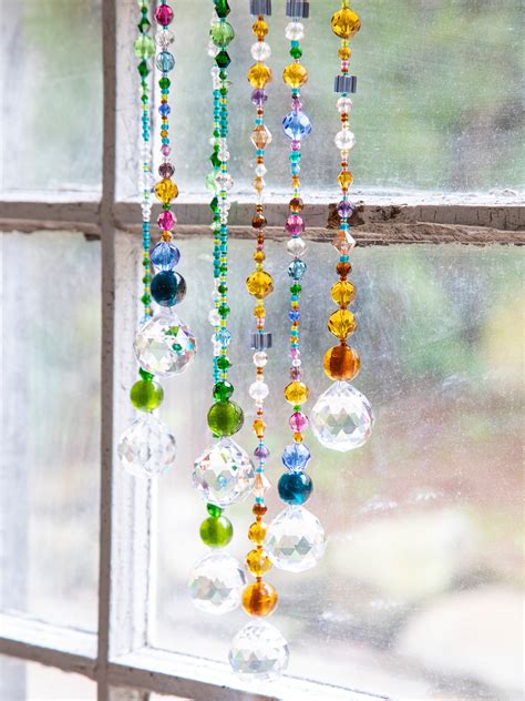 crystal sun catcherturquoise crystal suncatchers diy sun catcher