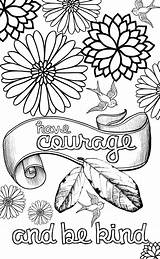 Pages Colouring Grown Coloring Girls Teens Printable Teenagers Cinderella Intheplayroom Courage Kind Inspired Flowers Easy Drawings Adults sketch template