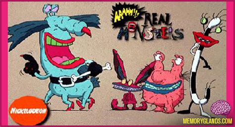 Aaahh Real Monsters Memory Glands Funny Nostalgic