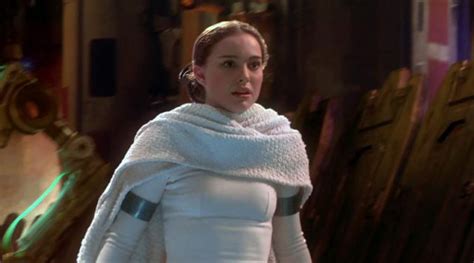 the required white padme amidala natalie portman in star wars ii attack of the clones spotern