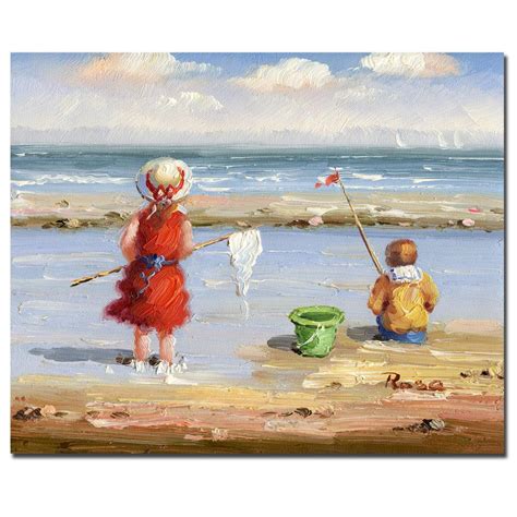 shop   beach ii gallery wrapped canvas art  shipping today