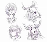 Ancient Magus Bride Elias Chise Drawing Drawings Ainsworth Saves Draw Google Deviantart Sketch Hatori sketch template