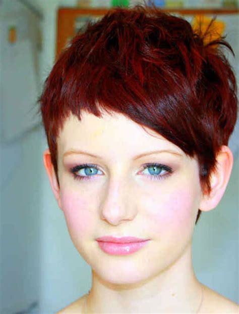 Very Short Haircuts Red Hair Color Pixie Hairstyles – Hairstyles
