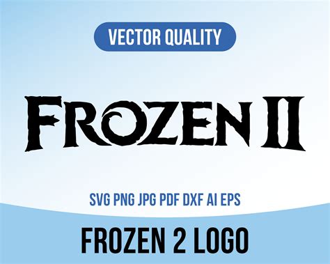 frozen logo svg printable file frozen  sweetdigital  zibbet