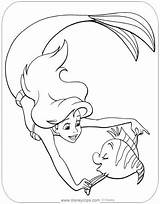 Flounder Disneyclips Dancing Princess Sirenetta Ballano sketch template