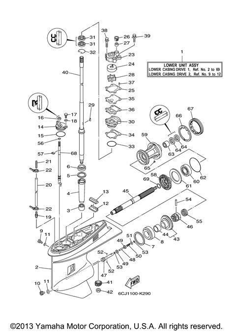 yamaha outboard engine diagram