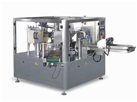 rotary premade pouch filling and sealing machine