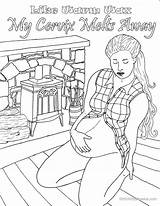 Coloring Birth Affirmation Pages Pregnancy Printable Affirmations Births sketch template
