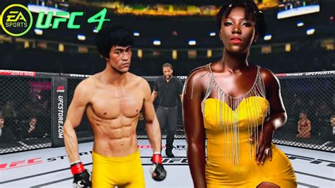 Ps5 Bruce Lee Vs Beautiful Akua Ea Sports Ufc 4 🥊 Youtube