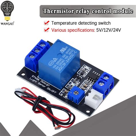 channel    thermistor relay module temperature controller temperature sensor switch