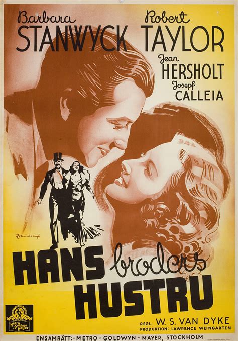 his brother s wife 1936 swedish b1 poster posteritati movie poster gallery new york