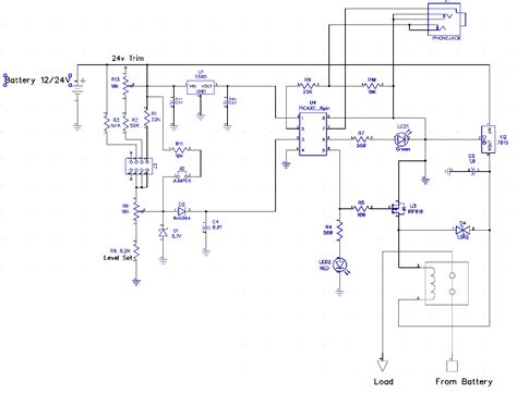 relay coil    schematic included   circuits