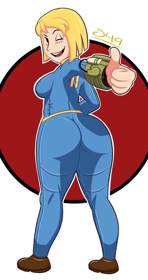 Vault Girl Thumbs Up By Stephen49 On Deviantart