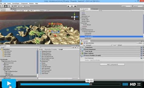 creación de videojuego en unity 3d iii video academia android