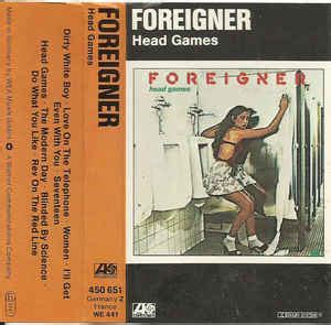 foreigner head games  cassette discogs
