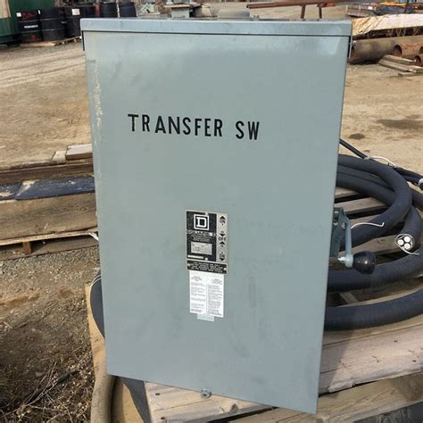 square   amp fusible manual transfer switch  sale