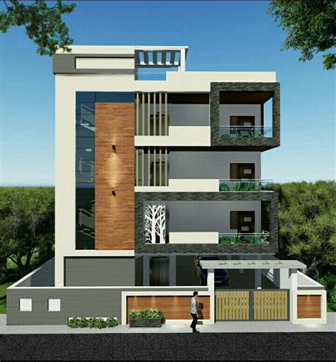 model  rendering duplex house design house balcony design house outer design