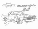 Chevrolet sketch template